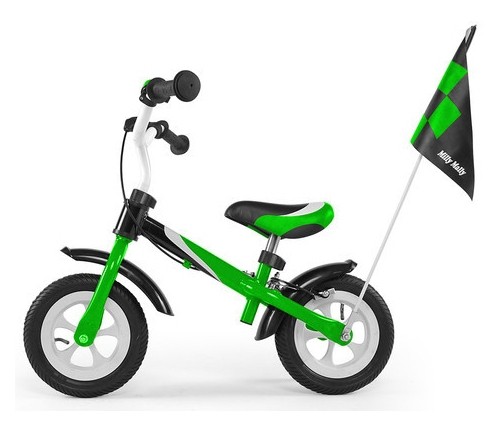 Беговел Milly Mally DRAGON deluxe (green) 